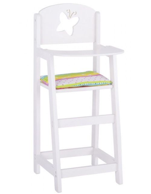 Goki poupées chaise Susibelle filles blanches 51 x 25 x 22,5 cm