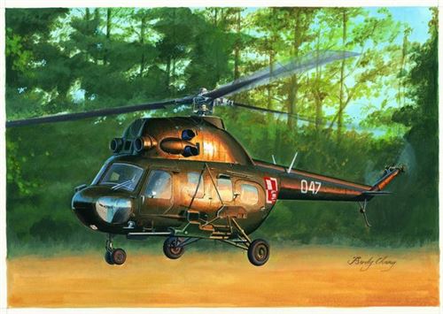 Mil Mi-2us Hoplite Gunship Variant - 1:72e - Hobby Boss