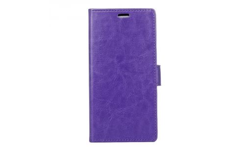 Etui type portefeuille violet pour Nokia 6 rabat latéral articulé fonction stand