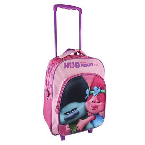 Trolley Sac A Dos 3D Trolls 31x41x13cm