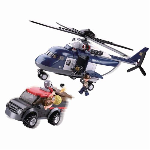 Sluban M38-B0656 Hélicoptère Police- Grote Politie