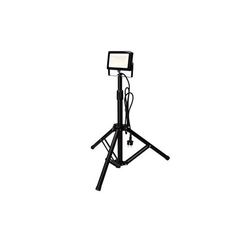 Spot LED avec trépied 30 W 4000 K 2000 lumensBlack Edition Lumeco [Classe énergétique A]