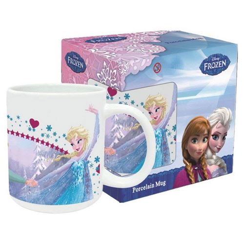 Mug Tasse Disney La Reine des Neiges Frozen Etoile 325 ml Coffret
