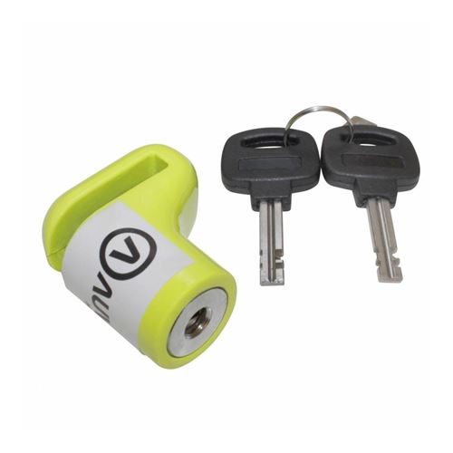Auvray - Bloque disque BD16 - Antivol moto - 6 mm - Jaune - Image 2