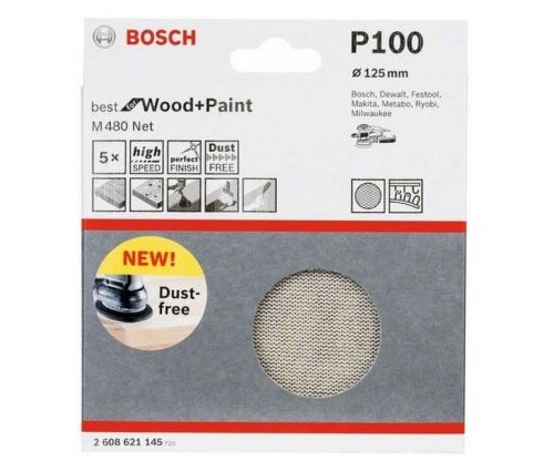 Bosch feuille abrasive - grain 100 - 125 mm