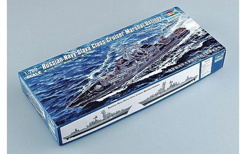 Russ. Kreuzer M. Ustinov Slava Klasse- 1:700e - Trumpeter