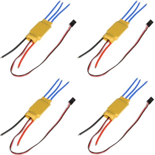 ESC sans moteur 4PCS XXD HW30A 30A pour avion