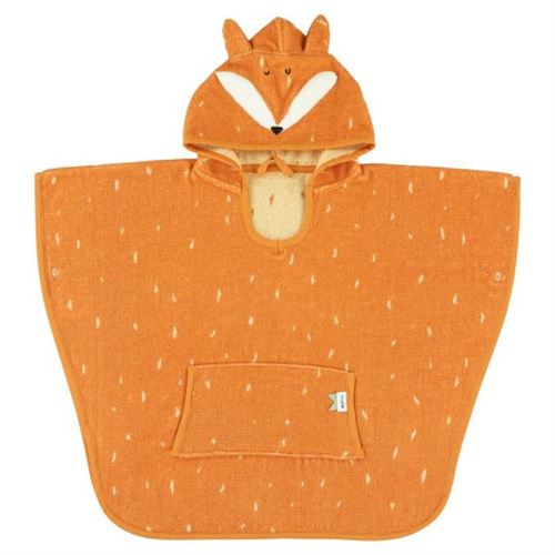 Trixie poncho Mr. Fox64 x 47 cm coton biologique orange