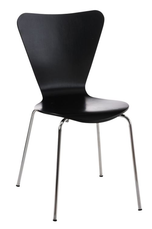 Chaise empilable Calisto , Noir