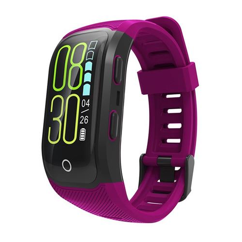 Montre Bracelet Intelligente GPS Etanche pour Sports et Loisirs SF-S908S (Bleu)