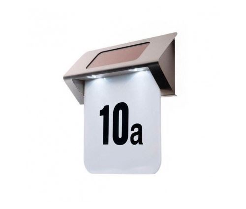 Numero de maison -2 led - solaire