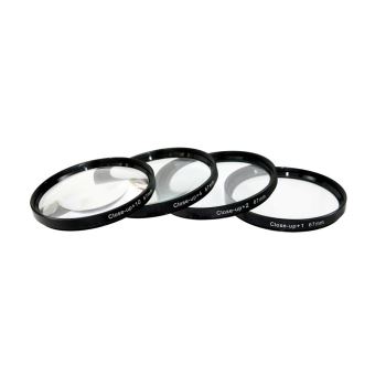 Kit Filtres Macro +1+2+4+10 Pour Objectif 82mm - Verre Optique, Effet Gros Plan, Portrait, Fleurs