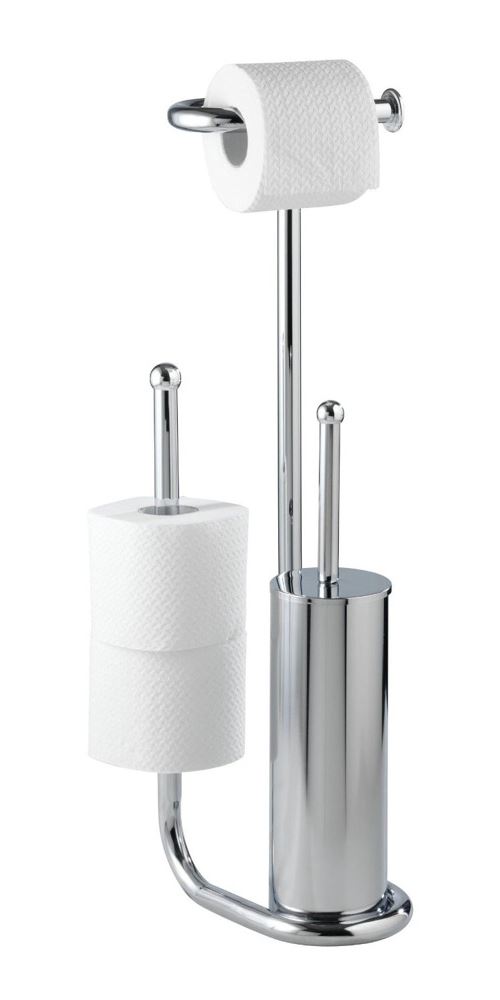 Combiné WC Universalo - Chromé - Accessoire de salle de bain