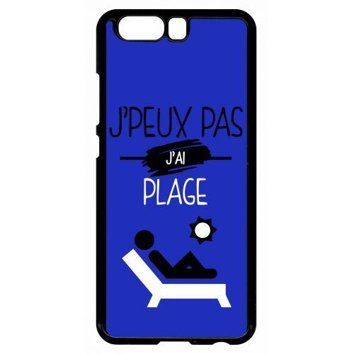 Coque huawei p10 j peux pas j ai plage 12