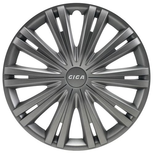 AutoStyle enjoliveurs Giga 14 pouces ABS gunmetal ensemble de 4