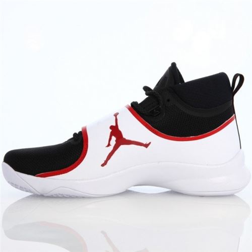 Chaussure de Basketball Jordan Super Fly 5 PO Noir Blanc Chaussure de Basketball Jordan Super Fly 5 PO Noir Blanc