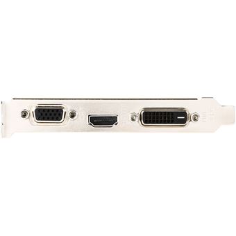 MSI GT 710 2GD3H LP Carte graphique GF GT 710 2 Go DDR3 PCIe 2.0 x16 profil bas DVI D Sub HDMI Carte graphique Achat prix fnac