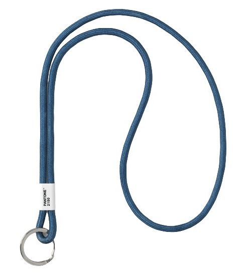 Pantone porte-clés 48 cm nylon bleu