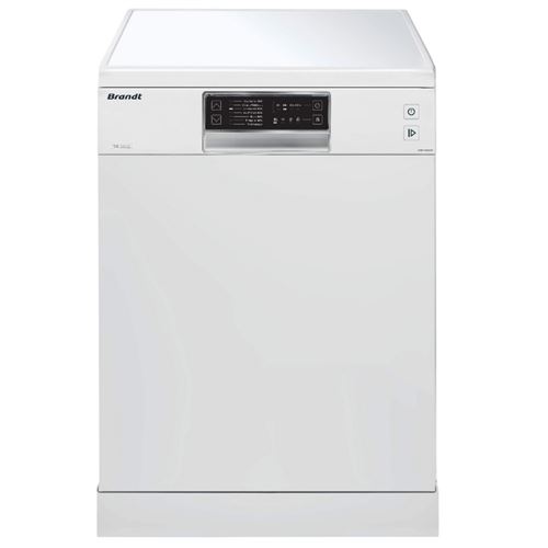 Brandt DSF14524W - Lave-vaisselle - pose libre - largeur : 59.8 cm - profondeur : 60 cm - hauteur : 84.5 cm - blanc