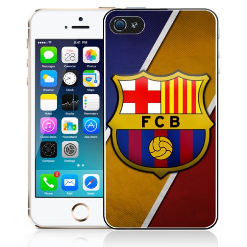 Coque pour iPhone 5C football fc barcelona