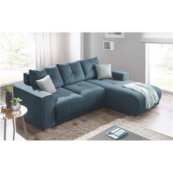 473 Sur Bobochic Canape D Angle Convertible Lisbona Bleu Angle