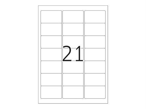 Herma Special A4 63.5x38.1mm Transparent Matt Adresse Etiquette (Lot de 525)