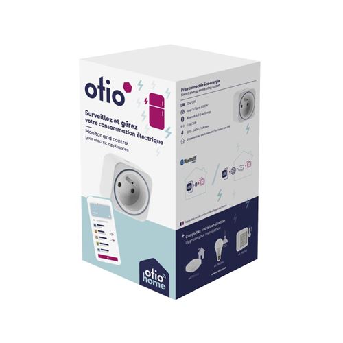 Otio - Prise connectée éco-énergie Bluetooth