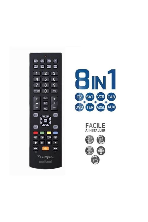 Meliconi Fully 8 RC - universele afstandsbediening