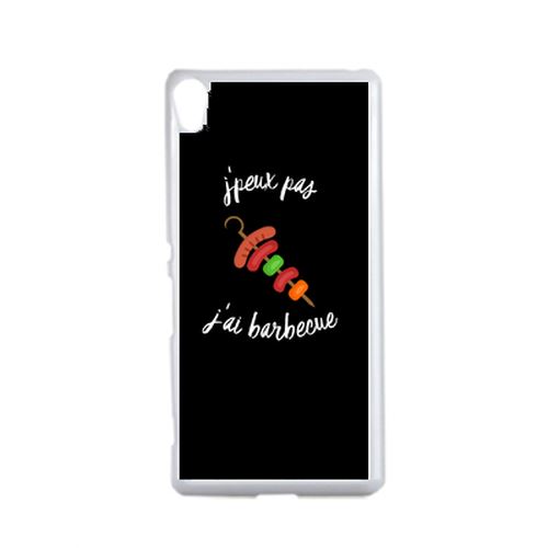 Coque J Peux Pas J Ai Barbecue Compatible Sony Xperia Performance Transparent