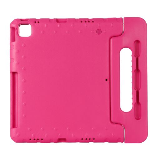Coque en TPU mousse EVA sans danger pour les enfants avec béquille rose pour votre Apple iPad Pro 12.9 pouces (2020)