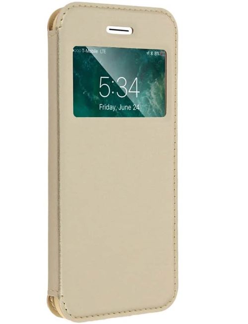 iPomcase Coque étui housse iPhone 7 Plus,iPhone 8 Plus -Or