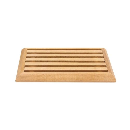 Roger Orfevre Nc - Planche À Pain En Hêtre Huilé Grille Amovible
