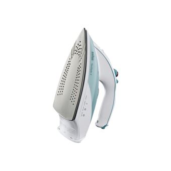 Braun TexStyle 5 TS515 - Fer à vapeur - semelle : Eloxal - 2000 Watt - blanc/turquoise