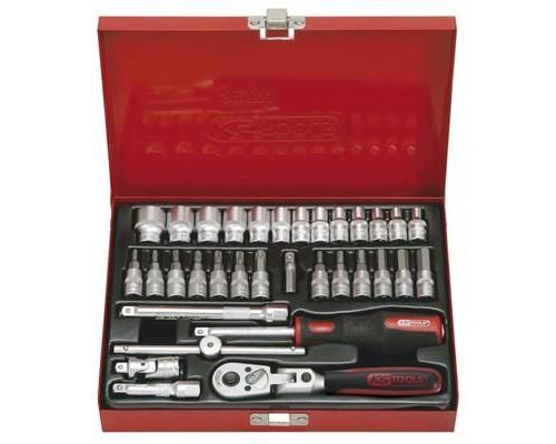 KS Tools - Coffret de douilles - 1/4 - 33 pièces - CHROMEmat - Image 2