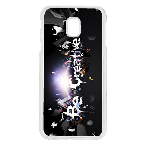 Coque Sois Créatif Art Graphique Compatible Galaxy J5 2017 Transparent