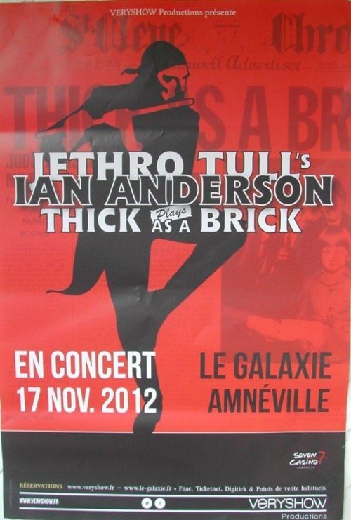 Jethro Tull - 68x100 cm - AFFICHE / POSTER État correct - N/A reconditionné disponible sur Fnac