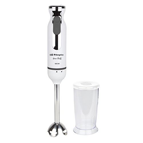 Orbegozo – Mixeur à main 600 W Acier inoxydable/blanc