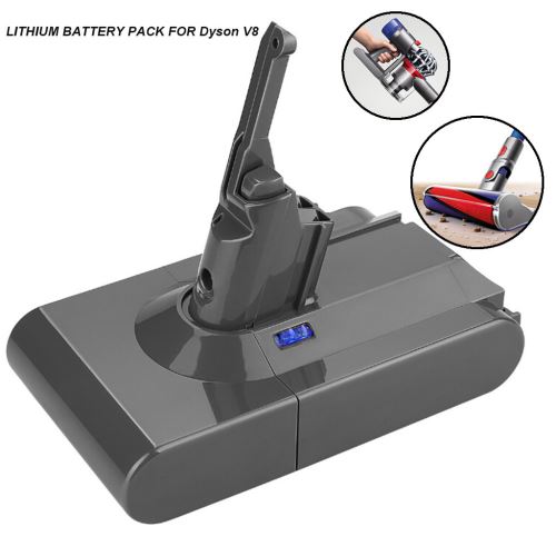 4000Mah 21.6V Batterie pour Dyson V8 Batterie Absolute V8 Aspirateur Animaux Wenaxibe367