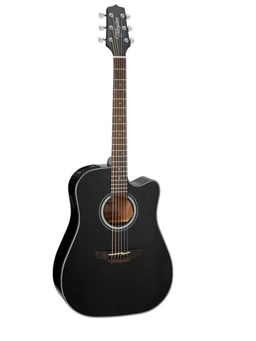 Takamine D30CEBLK - Guitare électro acoustique - Dreadnought - Noire