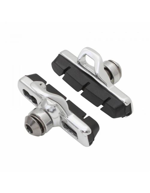 Porte patin frein route a cartouche newton type campagnolo alu (1 paire)