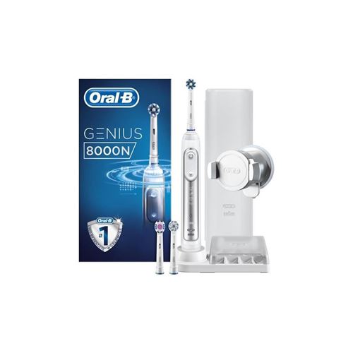 Oral-b Genius 8000n Brosse A Dents Electrique Par Braun - Gris