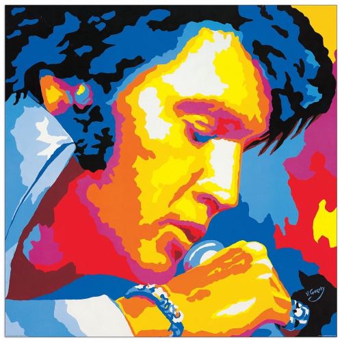 GORSKY - Elvis (Panneaux MDF 85x85 cm)