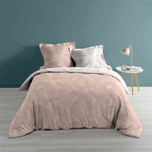 Parure de lit Veggy rose 260x240 cm