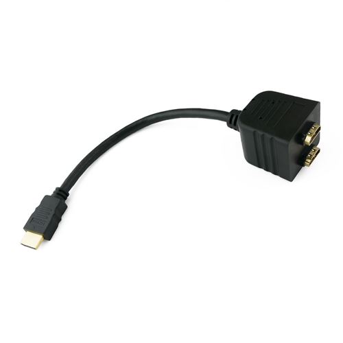 Câble duplicateur passif de 1 HDMI à 2 HDMI