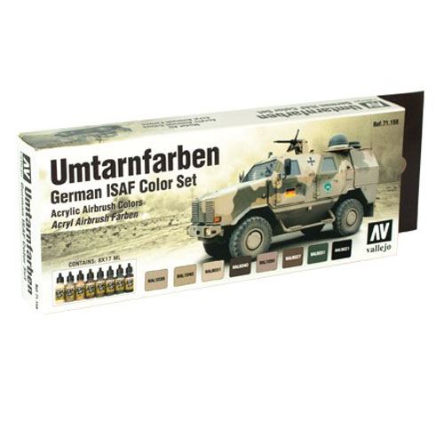 German ISAF color Set