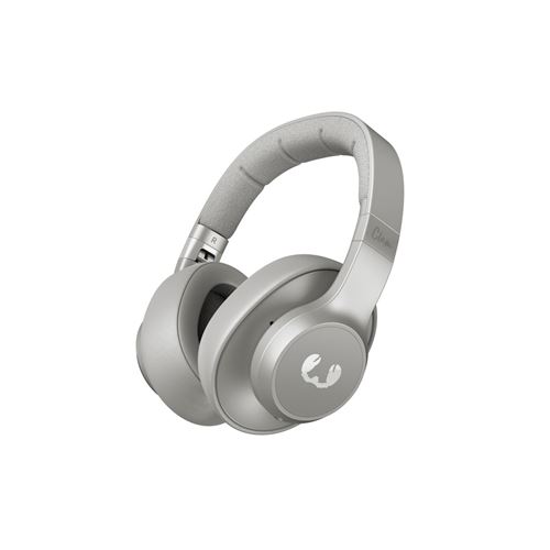 Casque arceau circum sans fil à réduction de bruit active Fresh'n Rebel Clam ANC Gris Clair