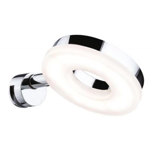 Applique de miroir led becrux 4 w chrome