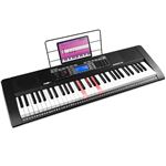 Max Rhapsody61L - Clavier Électronique avec 61 Touches Lumineuses - Idéal pour Débutant
