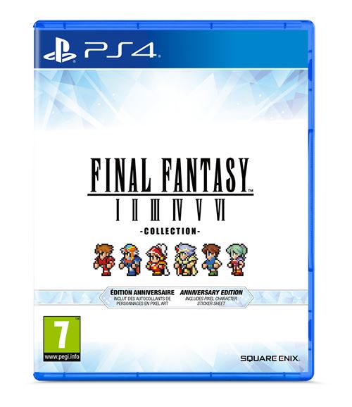 Final Fantasy I-VI Collection Édition Anniversaire PS 4