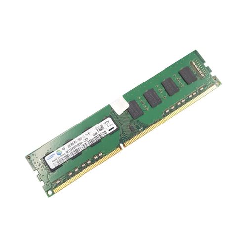 Barrette Mémoire 4Go Ram Ddr3 Samsung M378B5273Eb0-Ck0 Dimm Pc3-12800U 2Rx8
